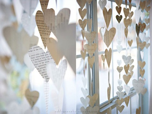 Reclaimed-Book-Page-Heart-Garlands-1