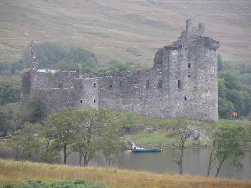 Kilchurn Castle on Loch Awe.